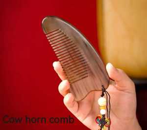 Ensemble combiné de peignes en corne de qualité supérieure - Product Image 4