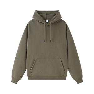 Sudaderas con capucha Unisex Pullover Sudadera de alta calidad para hombre en blanco de gran tamaño Fleece holgado Sudadera con capucha y pantalones de chándal para mí - Product Image 2