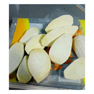 輸出のための卸売冷凍太郎-冷凍新鮮黄色/紫太郎ハーフカット/キューブ/スライス-ベトナムからの冷凍野菜