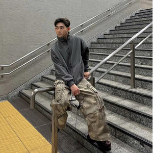 แจ็คเก็ตขนแกะซิปธรรมดาสำหรับผู้ชายและผู้หญิง - Product Image 3