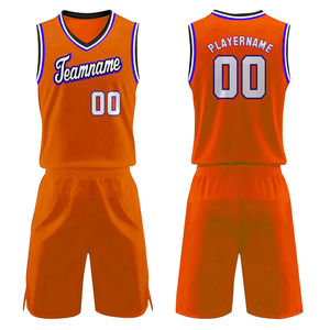 Ensemble d'équipe de basketball, maillot à séchage rapide, short respirant, vente en gros - Product Image 1