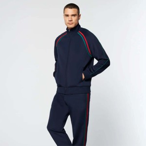 High-Quality Athletic <b>Track</b> <b>Jacket</b> and Pants Set - Breathable, Durable, and Perfect for Sports and Casual Outfits - Product Image 1