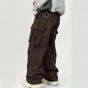 Custom OEM Canvas Vintage Pockets Mid Waist Streetwear Baggy Casual Long <b>Parachute</b> <b>Cargo</b> Shorts for Men - Product Image 3