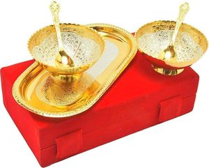 Bol à fruits en laiton élégant bol traditionnel en métal fait à la main pour la cuisine de table à manger et la décoration intérieure - Product Image 2