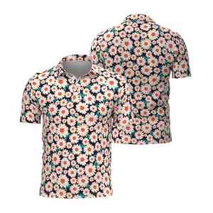 100% coton hommes polos couleur unie coupe ajustée piqué tissu à manches courtes vêtements d'été broderie personnalisée fournisseur d'usine - Product Image 1