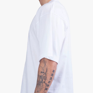 Ropa Casual para Hombre, Estilo Urbano, Vintage, Talla Grande, 100% Algodón, Jersey Sólido, Transpirable, Manga Corta, Cuello Redondo - Product Image 1