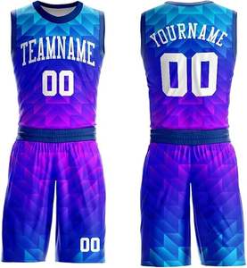 100% poliéster hombres baloncesto uniformes diseño personalizado gran tamaño baloncesto desgaste baloncesto uniforme Jersey - Product Image 4