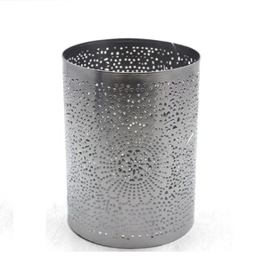 Bougeoir votif en cristal doré de créateur de meilleure forme Pot à bougie pour la maison Pot à bougie décoratif fait à la main personnalisé - Product Image 4