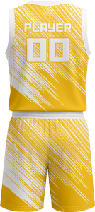 Nouveau modèle de maillot de basket-ball fabriqué au Pakistan, maillot d'équipe et short de sublimation, couleur personnalisée, uniforme de basket-ball - Product Image 6