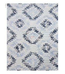 Top Selling Luxury Carpet High Cut Pile Full Loop <b>Tufted</b> Cotton Area <b>Rug</b> Embroidered for Hotel Lobby Living Room Prayer Space - Product Image 1
