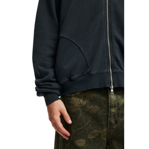 Sudadera con Capucha de Invierno para Hombre con Logotipo Personalizado, de Alta Calidad, Gruesa, con Cremallera, Hombros Caídos, Forro Polar, 100% Algodón - Product Image 4