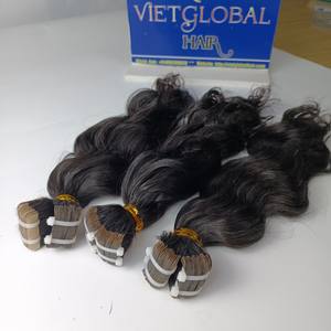 Extensiones de Cabello Remy Virgen 100% Natural VGB (Cabello Camboyano) con Cinta Adhesiva, Doble Trama a Máquina, Sin Procesamiento Químico, 10 Años de Duración - Product Image 2