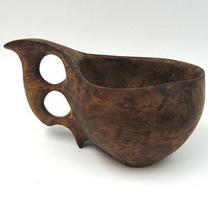 100 % Natural Wooden Mug for Beer and Barware and Tabletop With Handle Beer Mug Handmade Drinking <b>Coffee</b> Mug - Product Image 1