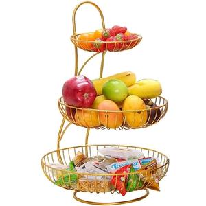 Hot Selling Premium Quality Plated <b>Metal</b> Basket Kitchen Ware Product Sink Strainer Basket Rice Vegetables Fruit Racks - Product Image 4