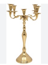 Top Quality Aluminum Candelabra With <b>Gold</b> Color Newest Design Customized Size <b>Candle</b> Stand at Low Price - Product Image 6