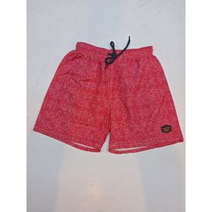 Pantaloncini da uomo rosso mare