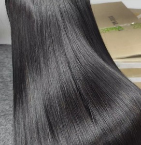 Venta caliente hueso sin procesar paquete recto teje cabello birmano cutícula alineada brasileño undles vendedor cabello crudo - Product Image 5