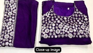 NUEVO VESTIDO DE DISEÑADOR EMPIRE, ESTILO TROMPETA, LARGO HASTA EL SUELO, EN SATÉN NATURAL - BLANCO - Product Image 3