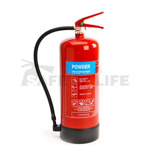 Extincteur à poudre sèche de 9 kg adapté aux incendies de classe A, B et C impliquant des <span class=keywords><strong>gaz</strong></span> inflammables - Product Image 1