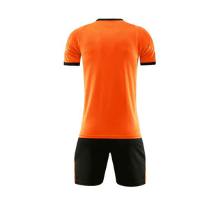 Uniforme de Fútbol Juvenil, Camiseta de Fútbol, Tela de Malla de Poliéster Elástica, Secado Rápido, Sublimado, Impresión de Logotipo y Nombre Personalizados, OEM, ODM, al por Mayor - Product Image 2