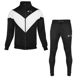 Conjunto de chándal de peso pesado de invierno con patrón sólido de tendencia para hombre de diseño personalizado 100% algodón para exteriores con etiqueta privada - Product Image 1