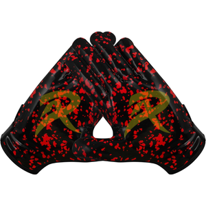 Gants de gardien de but en silicone adhésif pour jeunes joueurs de football américain avec logo personnalisé - Product Image 3