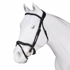 Meilleure vente de bride professionnelle marron pleine grandeur en cuir avec logo personnalisé de haute qualité équipement d'équitation à bas prix - Product Image 3