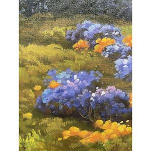 36x24 Inch Hand-Painted Oil on Canvas 100% Original Paintings - Product Image 1