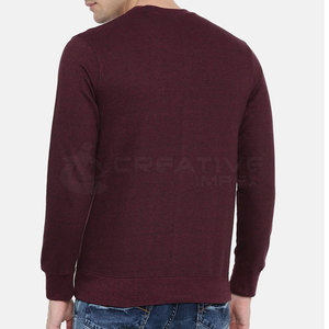 Sweat-shirts d'hiver pour hommes 100 % coton à séchage rapide, motif uni, logo personnalisé, respirants, doublés, teints, à capuche - Product Image 3