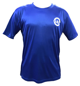 T-shirt de sport pour homme GAF personnalisé en polyester et élasthanne, léger, coupe ajustée, manches courtes, avec poche, séchage rapide, pour entraînement musculaire - Product Image 6