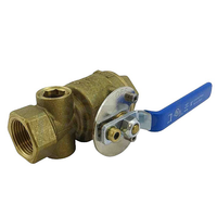 Diskon pabrik katup penguras uji 300PSI 1.25 "katup Uji & pembuangan untuk penyiram api