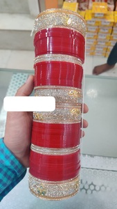 Juego de Chura nupcial personalizado, accesorio de boda con grabado de nombre para novia, cantidad a granel disponible con brazaletes elegantes - Product Image 4