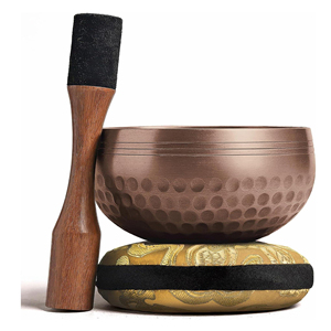 Cuencos Tibetanos de Acero Inoxidable Pulido, Regalo, Auténticos, Hechos por Artesanos Tibetanos, para Meditación, Yoga, Sanación con Sonido, Restauración - Product Image 4