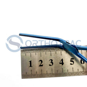 Ensemble d'instruments neurochirurgicaux standard allemands, pinces vasculaires à cran réutilisables en acier inoxydable de 12,5 cm, vente en gros - Product Image 5