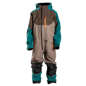 Conjunto Deportivo Impermeable y Cortavientos con Cremallera para Hombre y Mujer, Traje de Esquí Cálido de una Pieza - Product Image 6