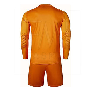 La ropa deportiva de portero personalizada más Popular, traje de entrenamiento de poliéster/algodón con logotipo de marca impreso Digital, uniformes deportivos - Product Image 3