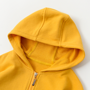 Sweats à capuche tricotés en coton biologique personnalisés pour les tout-petits Sweat à capuche éponge pour enfants Sweats à capuche zippés à manches longues pour bébé garçon - Product Image 2