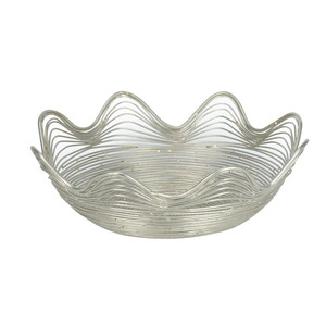 Decoración de mesa de lujo de alta calidad, cuenco colgante multiusos decorativo para el hogar, cesta de frutas de moda, artículos de cena, sopa para el hogar - Product Image 2