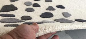 PEBBLES 100% Wool Hand Tufted <b>Rug</b> Modern Nordic Style Area Set for Home Hotel Kitchen or <b>Bedroom</b> Manufacturer's Price - Product Image 3