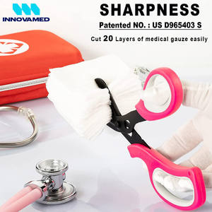 Ciseaux médicaux de 8 pouces Ciseaux de traumatologie Prix de gros Service OEM Ciseaux de traumatologie PAR INNOVAMED - Product Image 3