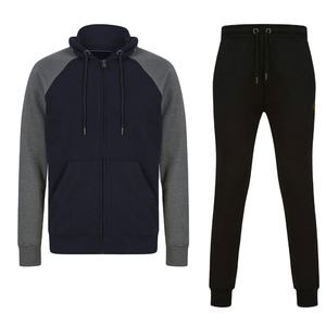 Ensemble de survêtement pour homme, coupe ajustée, tissu respirant, pour la salle de sport, l'entraînement, le jogging, la remise en forme, l'exercice, le port quotidien décontracté et l'utilisation en extérieur - Product Image 1