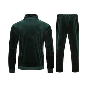 Slim Fit New Design Custom <b>Velvet</b> Tracksuit Top Quality New Trendy Tracksuit Cheap Price <b>Men</b> Tracksuits - Product Image 2