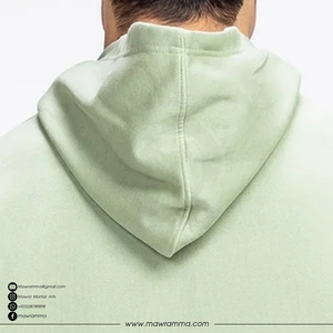 Vente en gros : Sweat à capuche streetwear oversize d'hiver en molleton coton/polyester épais, uni, avec appliqué, broderie personnalisée et impression - Product Image 6