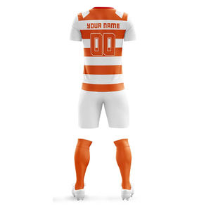 Venta al por mayor mejor 100% poliéster uniformes deportivos de entrenamiento de fútbol diseño personalizado impresión por sublimación logotipo equipos de adultos de alta calidad - Product Image 4