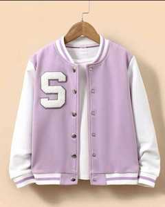 Men's High Quality Custom Embroidered Letterman Varsity Jacket Hooded Wool Winter Leather Sleeves Reversible Fabric Collar Thin - Product Image 6