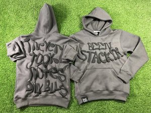 Vente en gros 2024 Puff imprimé hommes sweat à capuche style classique pull bouffant impression hommes sweats à capuche respirant bouffée impression - Product Image 2