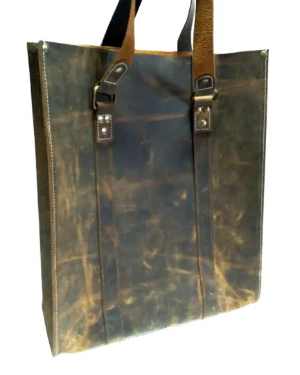 Женский кошелек на плечо из натуральной кожи, стильная сумка-тоут