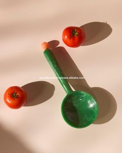 Juego de servidor de ensalada de lujo, juego de cuchara de ensalada de resina vertida a mano, herramientas elegantes para servir para cocina casera y uso en restaurante de Hotel - Product Image 4