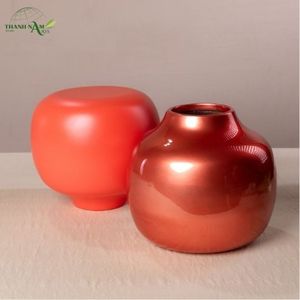 Vase de table en bambou fait main en spirale moderne - Écologique et durable, accents décoratifs pour la maison avec diamètre personnalisé - Product Image 3
