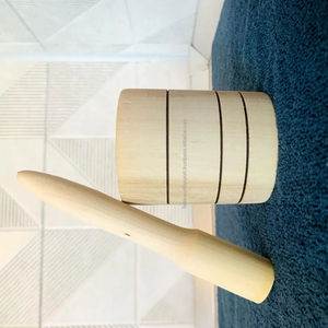 Venta al por mayor de utensilios de cocina modernos para hierbas y especias, mazos de madera hechos a mano de alta calidad, juego de mortero de granito de piedra metálica a bajo precio - Product Image 1